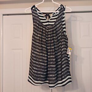 3/$18 - Elle Black Tank Top Size L